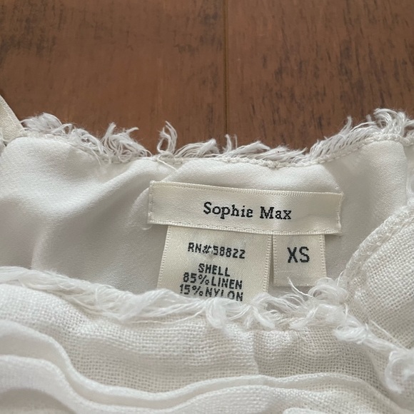 Sophie Max white dress - Picture 2 of 2